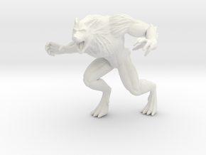 Ardius's Werewolf in White Natural Versatile Plastic