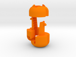 1 inch Centralizer Version 5 in Orange Processed Versatile Plastic
