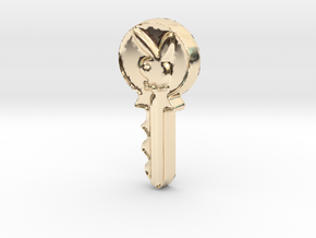 Playboy Key in 14K Yellow Gold