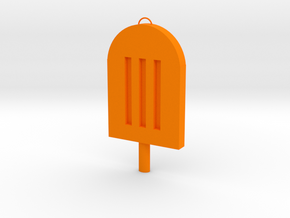 Popsicle in Orange Processed Versatile Plastic