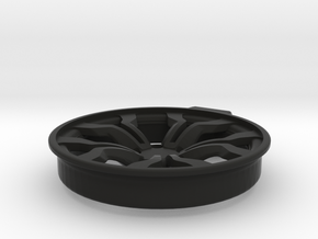Anhaenger R8 Wheel D20 Tessellation.1 1 in Black Natural Versatile Plastic