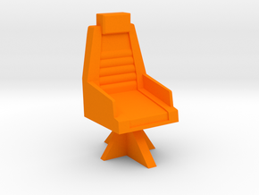 Chair for the Autobot base in Orange Processed Versatile Plastic