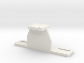 Projector mount direct bolt-on adapter in White Natural Versatile Plastic
