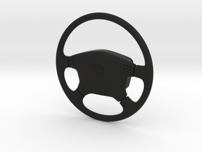 RCN122 Steering Wheel for RC4WD Toyota Tacoma in Black Natural Versatile Plastic