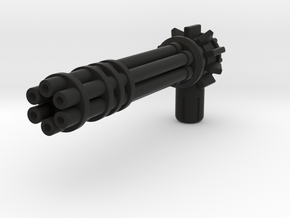 Starscream Minigun (Studio Series Voyager) in Black Natural Versatile Plastic
