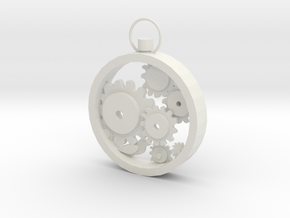 Pocket watches in White Natural Versatile Plastic