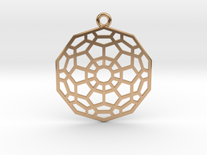Hyper Dodecahedron in Polished Bronze
