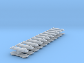3D_roof air vents_20pcs in Tan Fine Detail Plastic