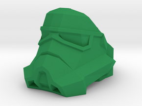 Star_Wars_Ring_Stormtrooper.stl in Green Processed Versatile Plastic