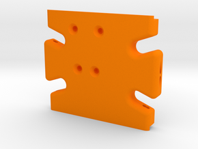 un-Stuck Gen2-AX skid in Orange Processed Versatile Plastic