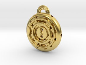 Time Orb in Polished Brass