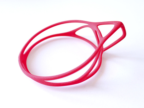 Cup Converter - size M in Red Processed Versatile Plastic