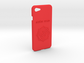 iPhone7 case Mandala in Red Processed Versatile Plastic