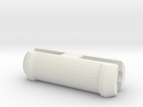 Arm peg of the robot in White Natural Versatile Plastic