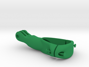 Carbonda CFR515 GoPro Mount in Green Processed Versatile Plastic: Small