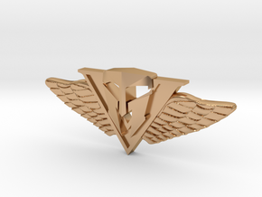 Character Does Matter - Wings For Val in Polished Bronze