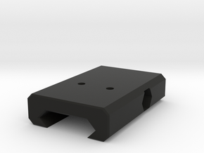 Airsoft 20mm rail mount adapter for RMR / Pistol s in Black Natural Versatile Plastic