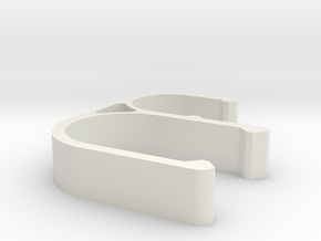 Lulav Holder Chair Clip in White Natural Versatile Plastic