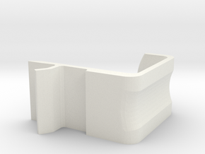 Cubicle Hook for Kimball® XsiteTraxx®  in White Natural Versatile Plastic