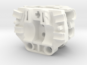 G2 Metru Gearbox in White Processed Versatile Plastic