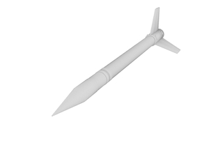 1:72 - Skylark Missile Mk 2 in White Natural Versatile Plastic