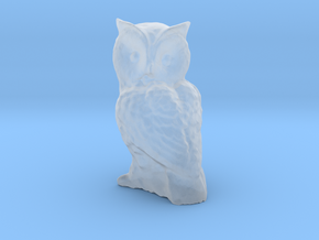 1-35 scale owl in Tan Fine Detail Plastic