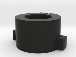 WPL Rear Track Adaptor - free version in Black Natural Versatile Plastic