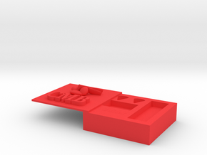 音樂旅行包.stl in Red Processed Versatile Plastic
