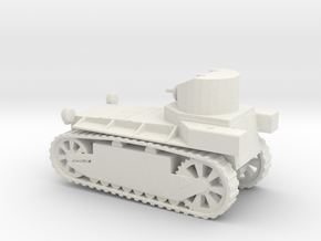1/72 Scale T1E1 M1918 Staghound Armored Car in White Natural Versatile Plastic