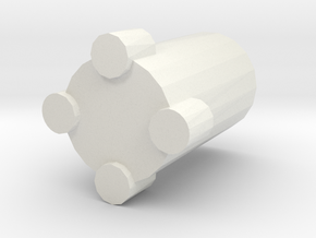 Medicine Box Kettle in White Natural Versatile Plastic: Medium