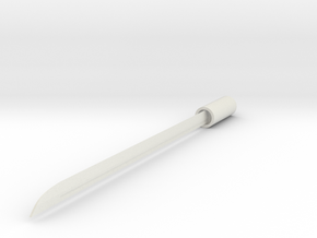 Knife in White Natural Versatile Plastic: Medium
