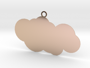 cloud in 14k Rose Gold: Small