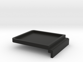 Room Screen Blanking Plate in Black Natural Versatile Plastic