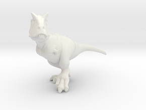 Carnotaurus_Chubbie in White Natural Versatile Plastic