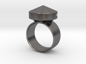Car Escape Ring [v1] by ishap9.dsn in Polished Nickel Steel