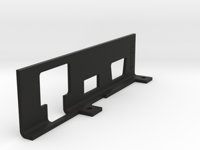 Early Commodore VIC-20 Port Cover Plate by COREi64 in Black Natural Versatile Plastic