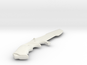 CS:GO Tactical Knife Full Scale in White Natural Versatile Plastic