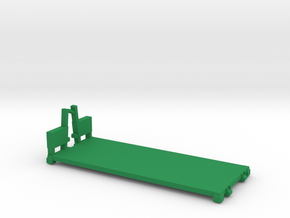 M1077 PLS Flat Rack in Green Processed Versatile Plastic: 1:87 - HO