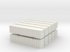 1:350 scale_container_combo in White Natural Versatile Plastic