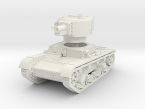 T 26 4 76mm Tank 1/87 in White Natural Versatile Plastic