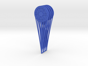 (Legion) 4x CP Hologram Separatists in Blue Processed Versatile Plastic