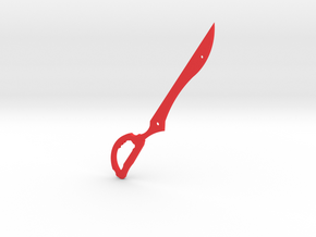 Ryuko Matoi Scissor Blade in Red Processed Versatile Plastic