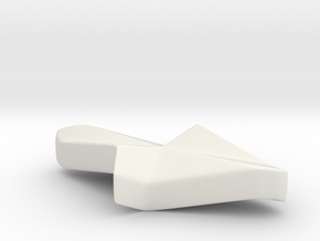Illusion arrow in White Premium Versatile Plastic