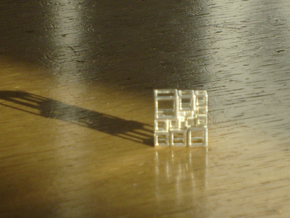 SPSS Cubes 21 in Natural Silver