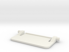 Keyboard Leg for Microsoft Wired 400 in White Natural Versatile Plastic