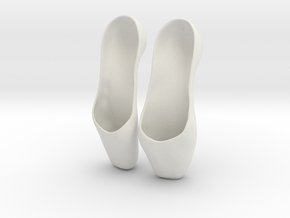 DIY ballet shoe base in White Natural Versatile Plastic