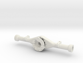 Hilux Rear Axle - narrow - standard spring track in White Natural Versatile Plastic