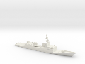 1/700 Scale General Dynamics FFG(X) Proposal in White Natural Versatile Plastic