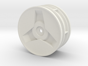 Modern Hex 2.2 Front Wheel (x1),Tamiya Thundershot in White Natural Versatile Plastic