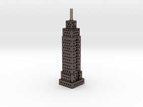Holy Empire State Building! in Polished Bronzed Silver Steel